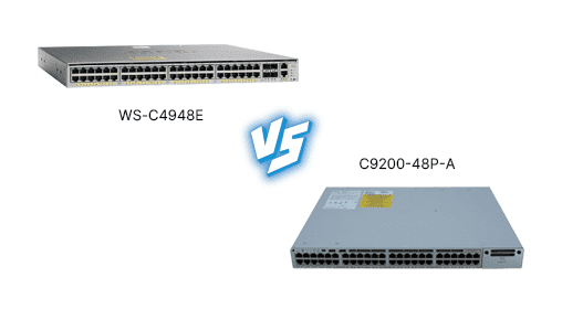 A Casual Look at WS-C4948E and C9200-48P-A
