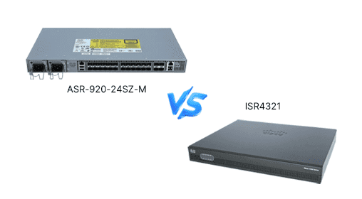 Cisco's Workhorse vs. Speed Specialist: Getting to Know the ISR4321 and ASR-920-24SZ-M