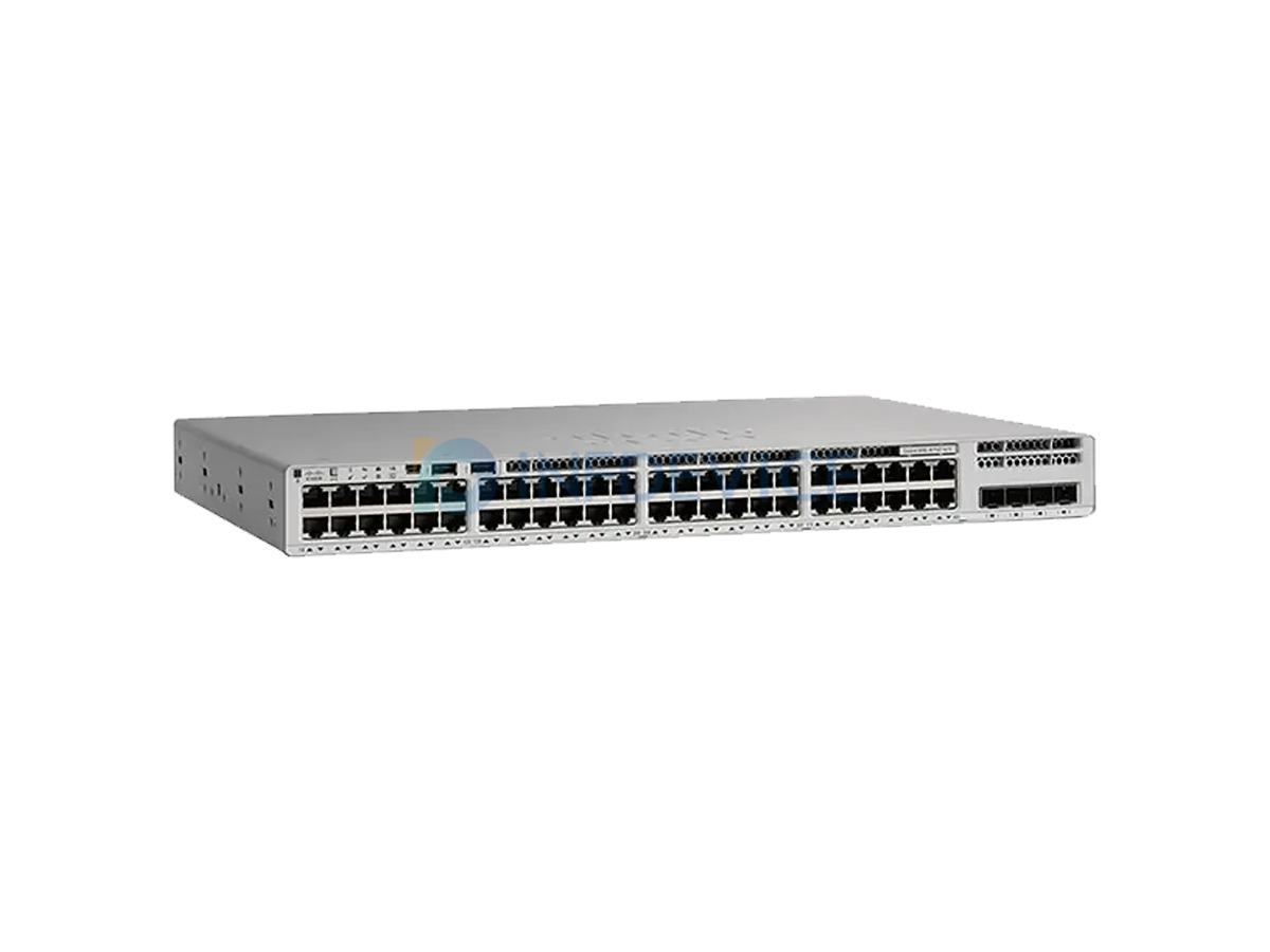 C9200L-48PL-4G-E, Cisco Catalyst 9200L Switch, 48xPoE+ 4x1G uplink Network Essentials