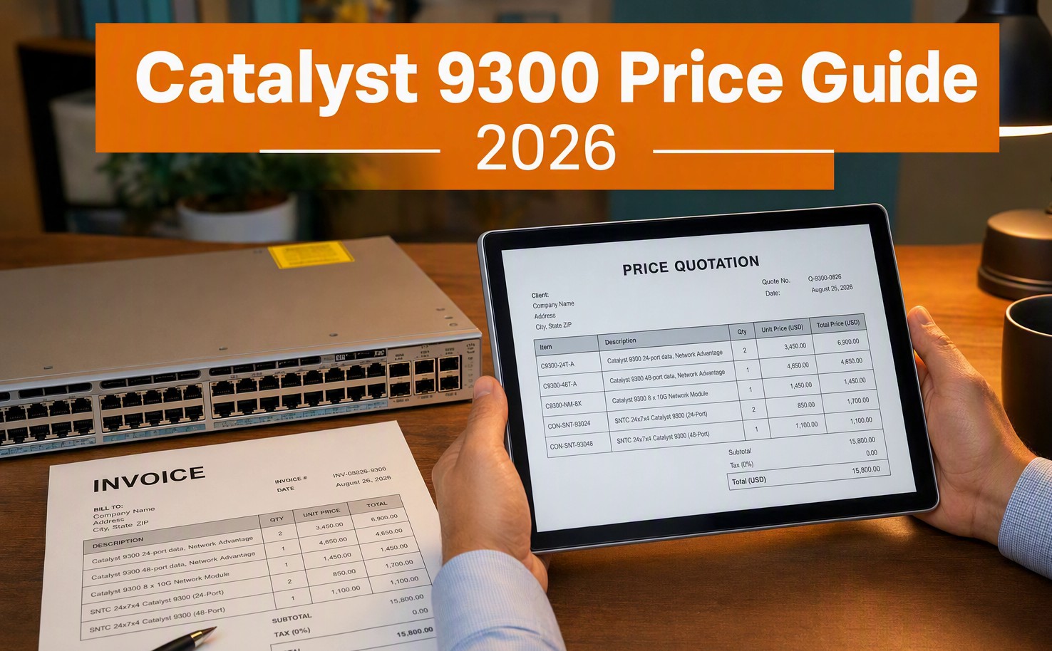 How Much Does a Cisco Catalyst 9300 Cost in 2026?
