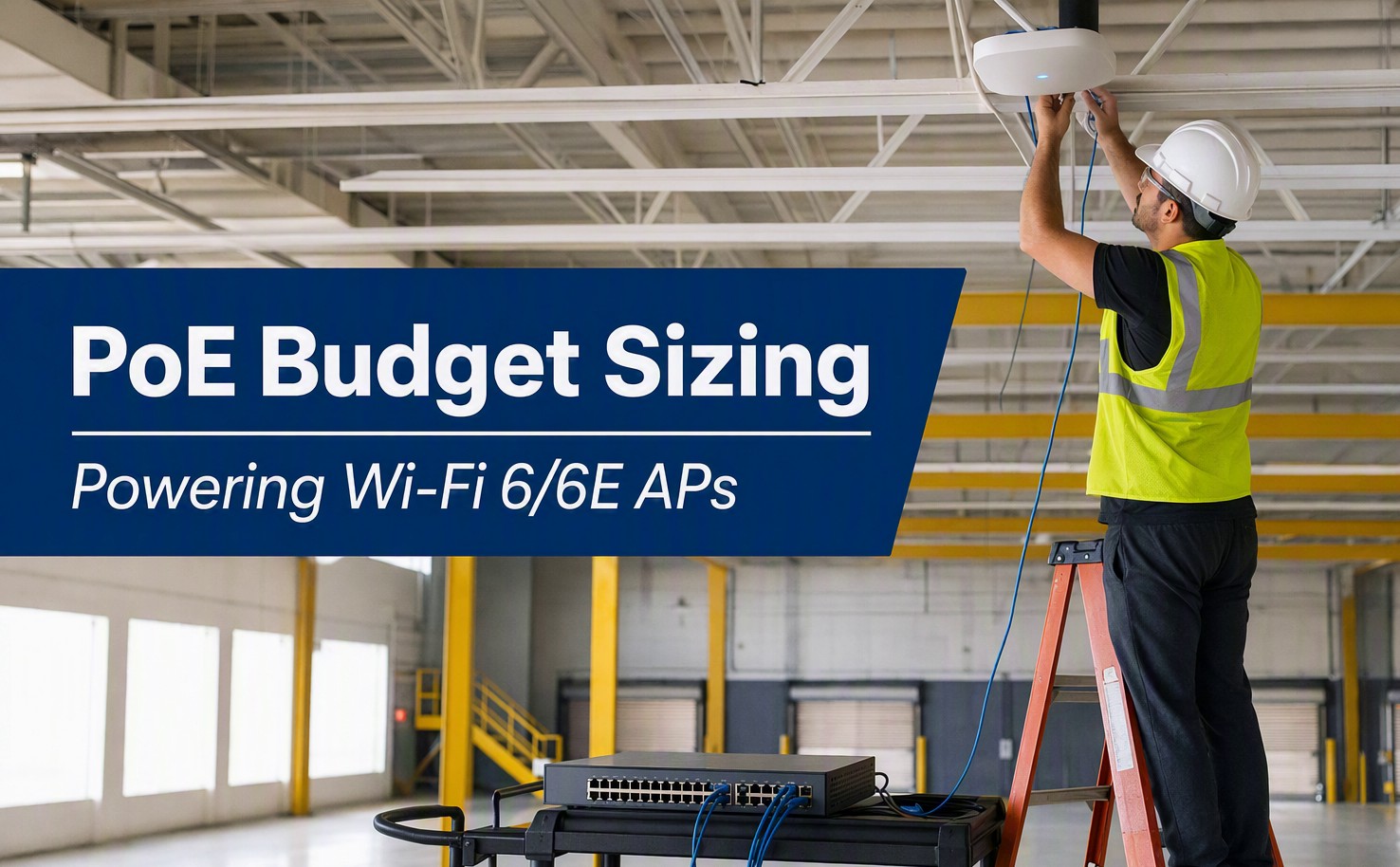 PoE Budget Sizing: How Many Wi-Fi 6/6E APs Can Your Catalyst Switch Power?