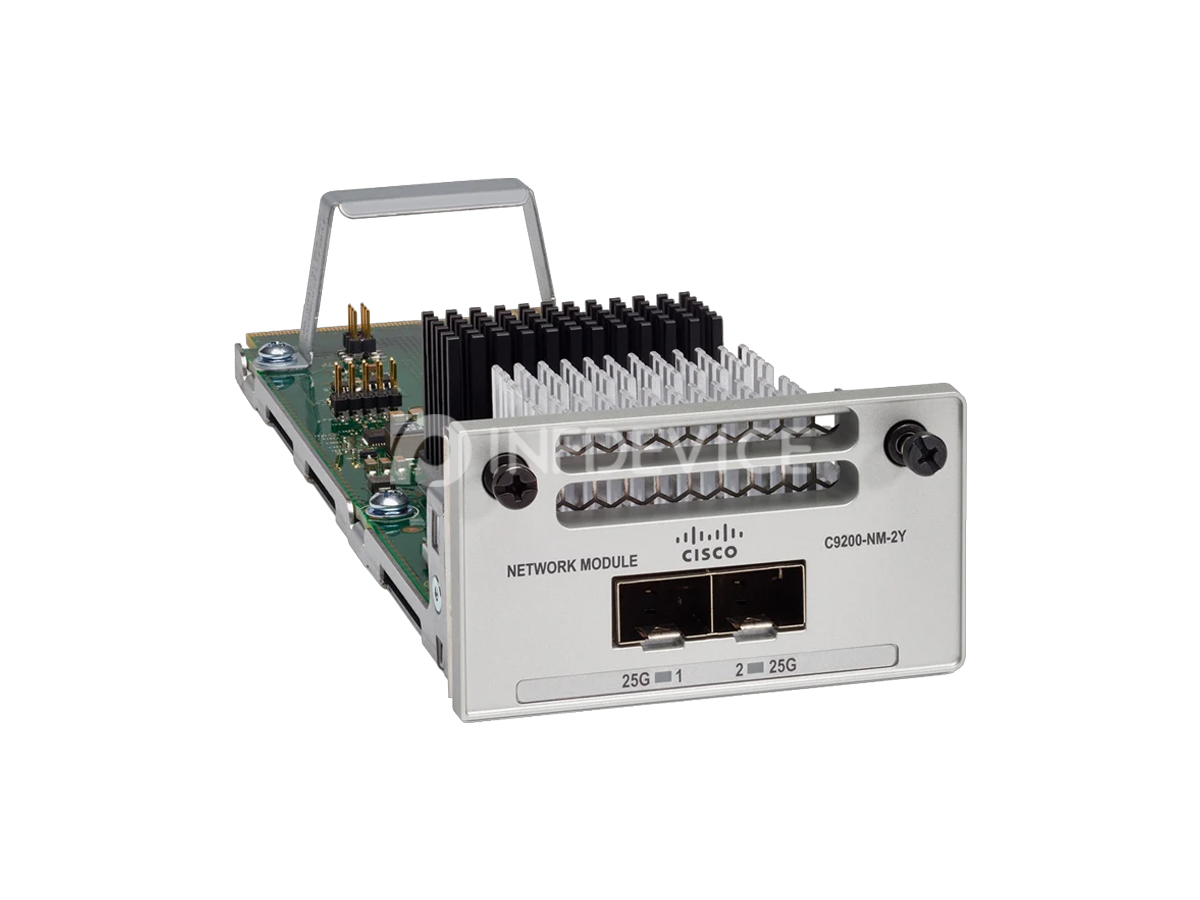 C9200-NM-2Y, Cisco Catalyst 9200 Network Module, 2x25G SFP28 for PXG Models