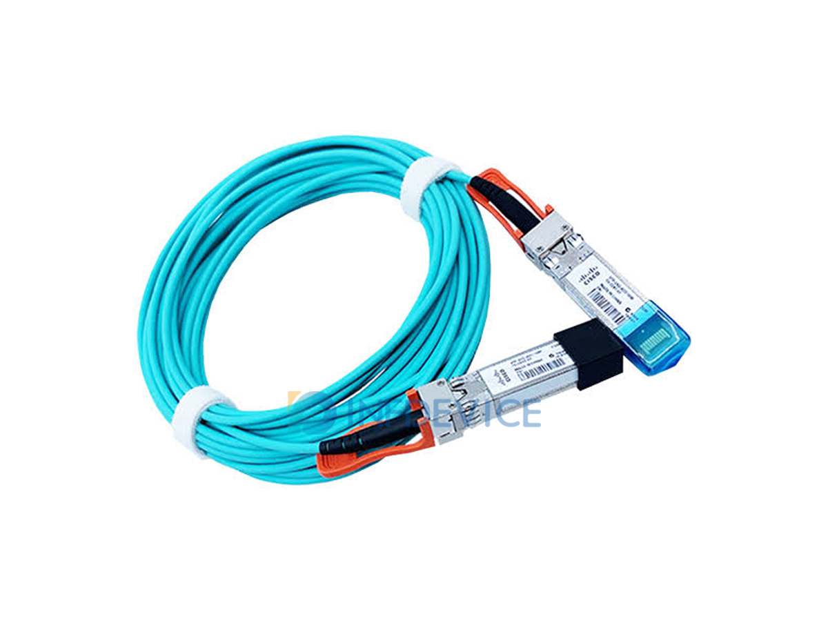 SFP-25G-AOC10M, Cisco 25G SFP28 Active Optical Cable, 10 m assembly length, SFP28 to SFP28