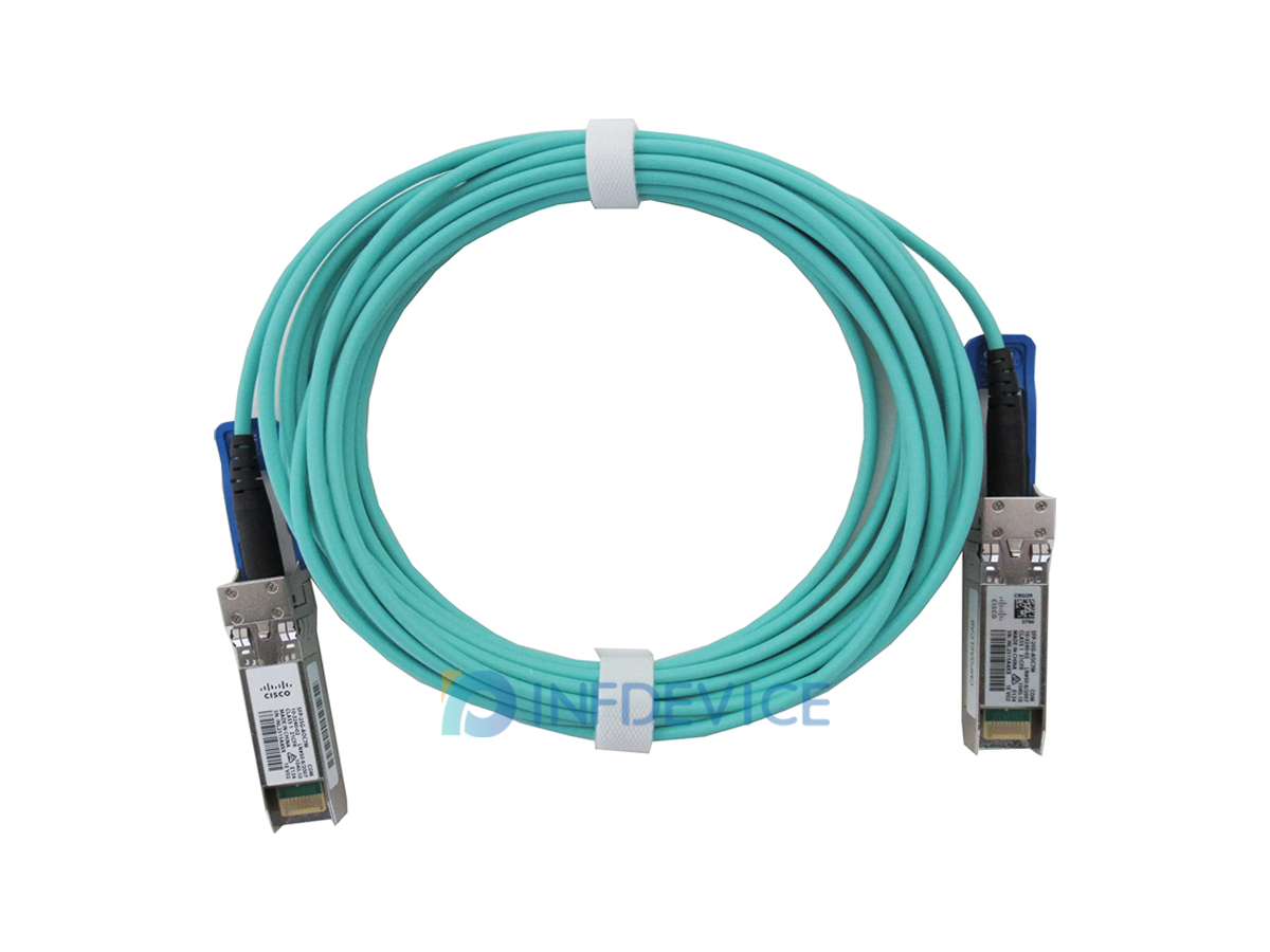 SFP-25G-AOC7M, Cisco 25G SFP28 Active Optical Cable, 7 m assembly length, SFP28 to SFP28