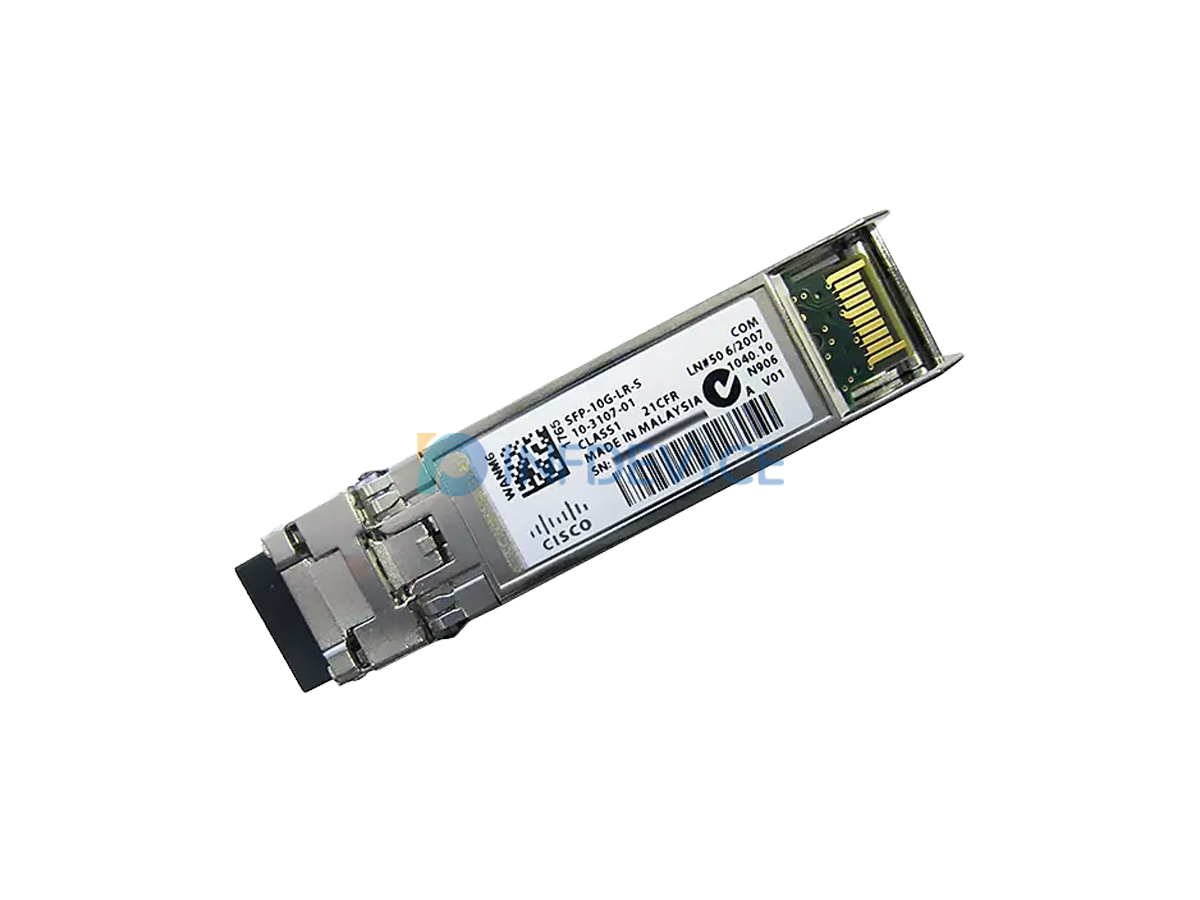 SFP-10G-LR-S, Cisco 10G SFP+ Optical Transceiver, 1310 nm, 10 km, Duplex LC/PC