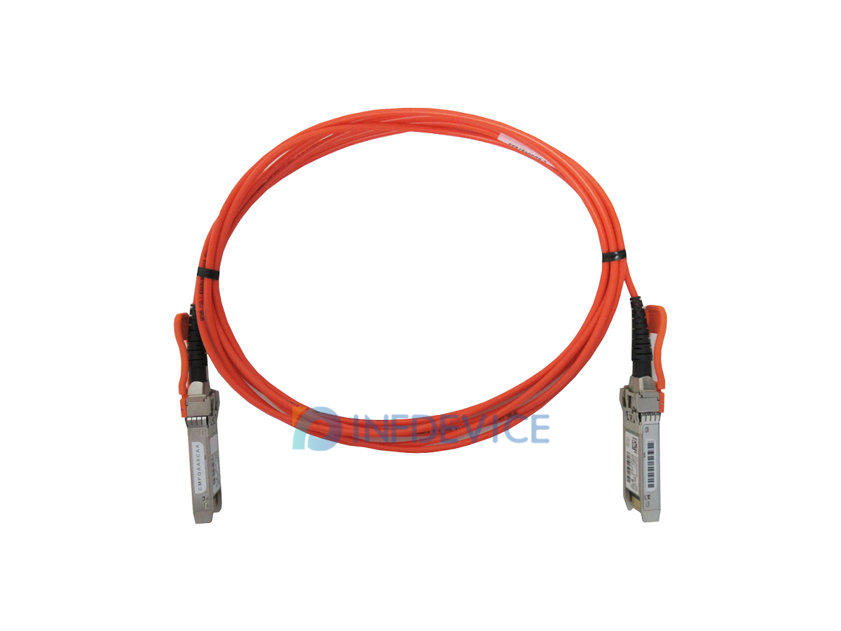 SFP-10G-AOC3M, Cisco 10G SFP+ Active Optical Cable, 3 m assembly length, SFP+ to SFP+