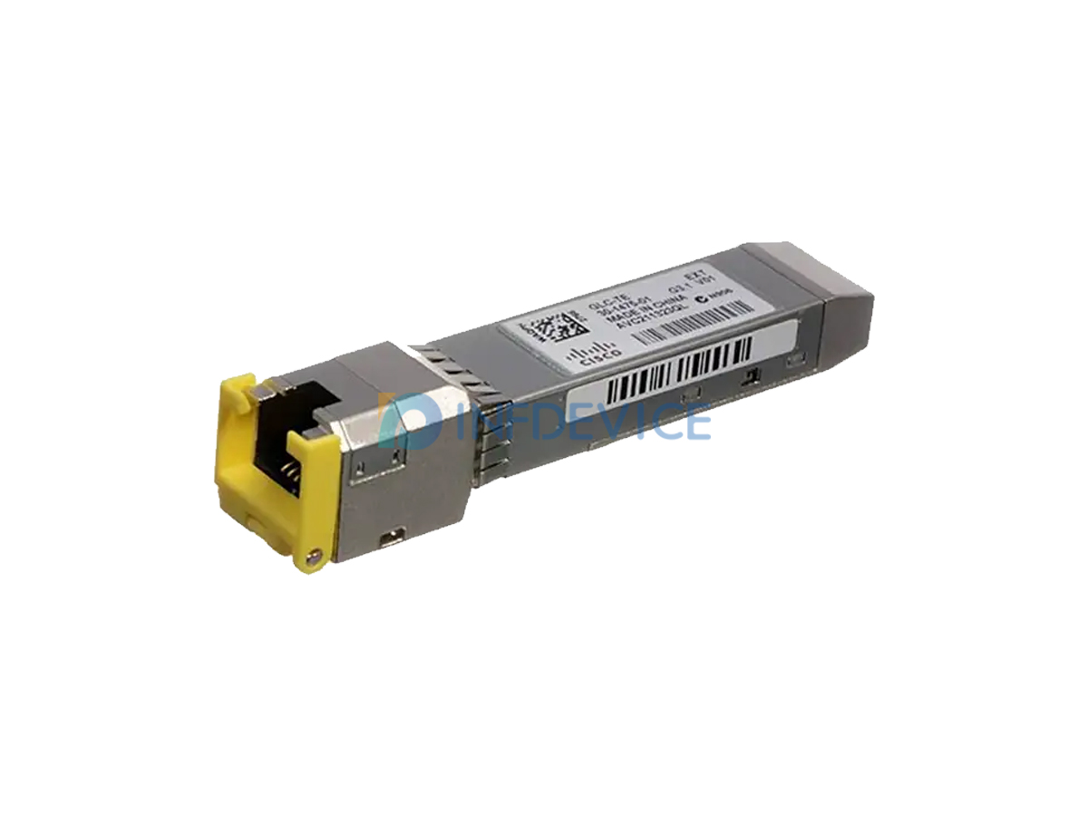 GLC-TE, Cisco 1000BASE-T SFP Transceiver, RJ-45 Copper, 100 m over Cat 5